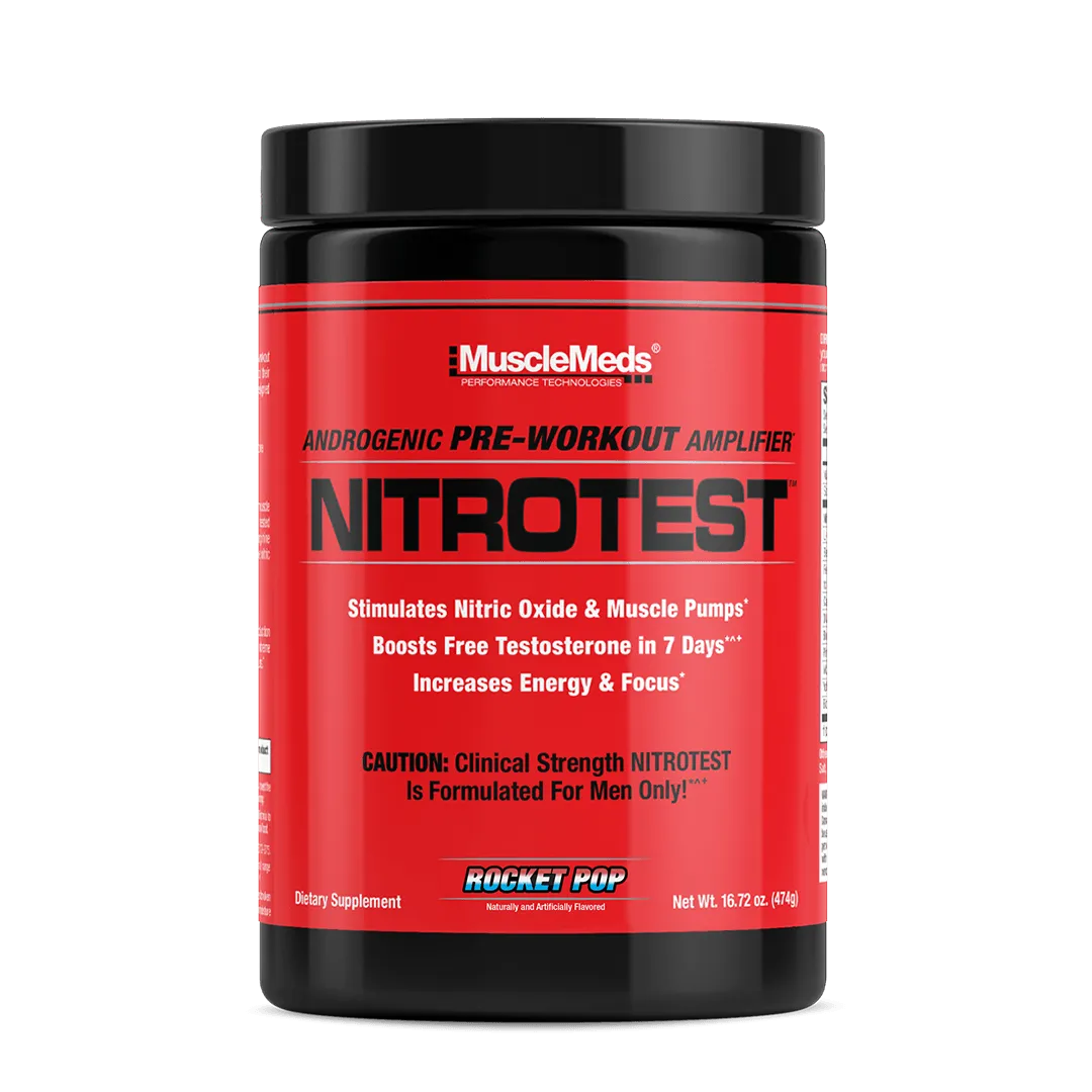 NFLA: NitroTest - 2-in-1 Pre-workout   Test Booster