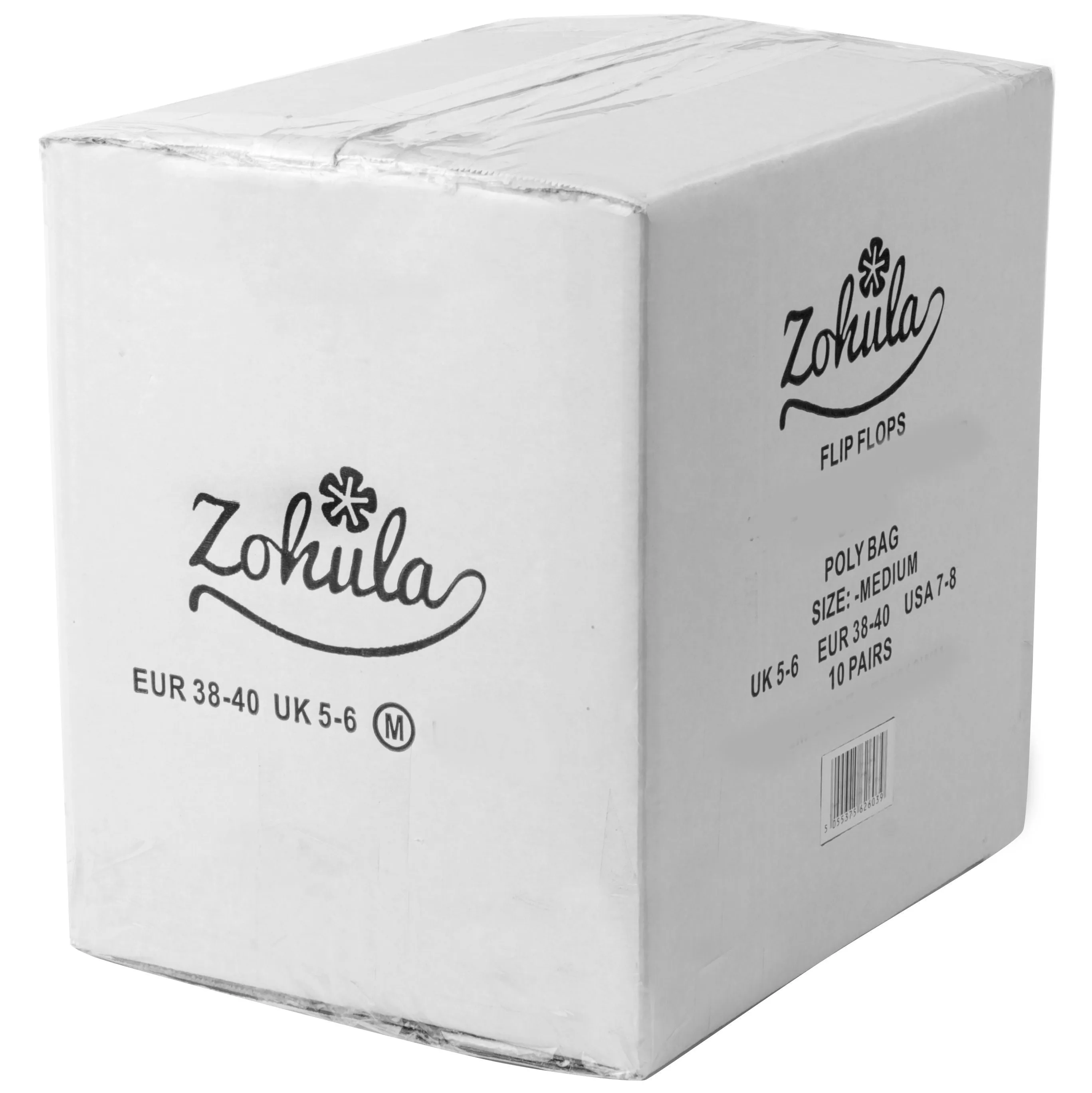 Zohula Originals Cream Flip Flops - Bulk Buy - 10-100 Pairs